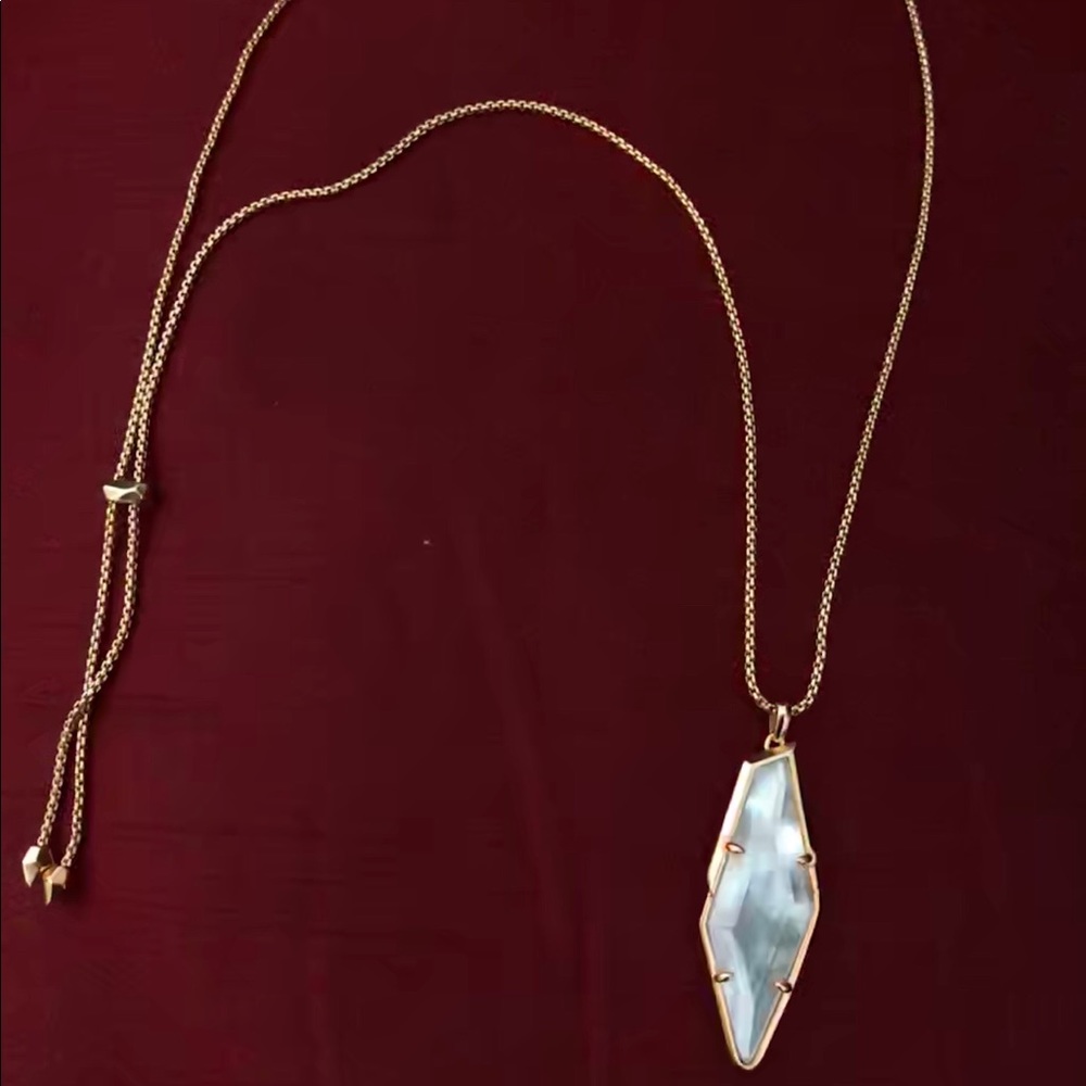Kendra Scott long adjustable necklace